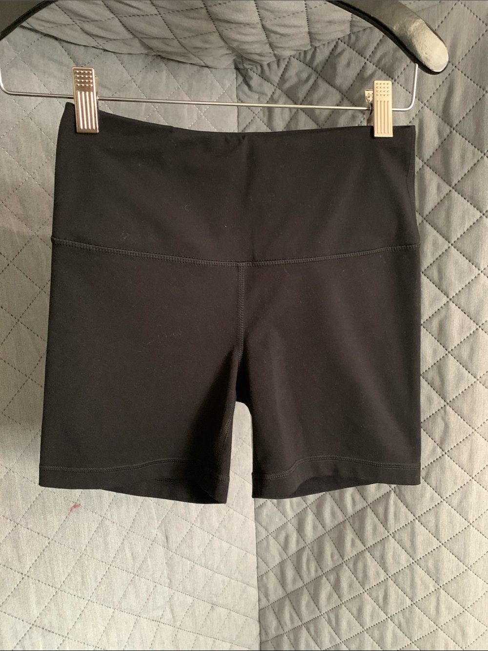 #529 Yogalicious Black High-Rise Bike Shorts